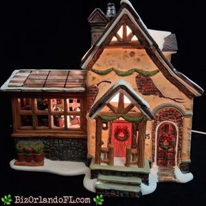 VINTAGE: Santa's Workbench Collection 15 Gardener's Lane (Interior View Series)